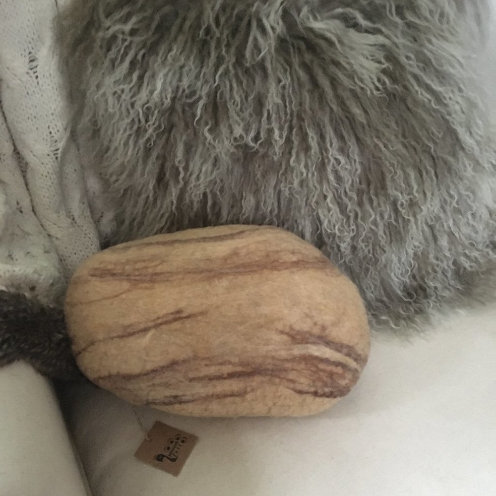 Handcrafted Felt Rock